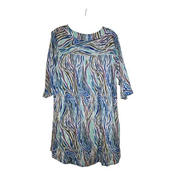 SOFT SURROUNDINGS Positano Dress - Size PL Petite Large - Picture 3 of 12